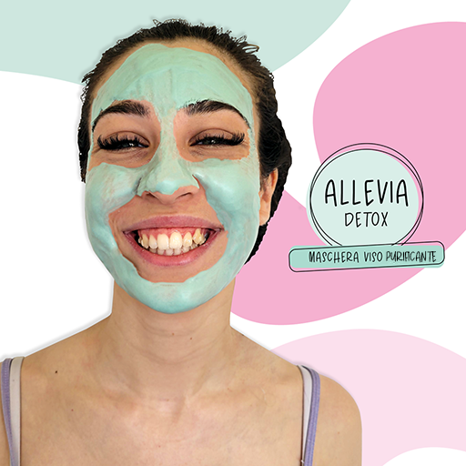 Allevia maschera viso purificante peeloff