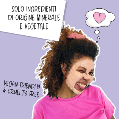 Maschera viso cruelty free