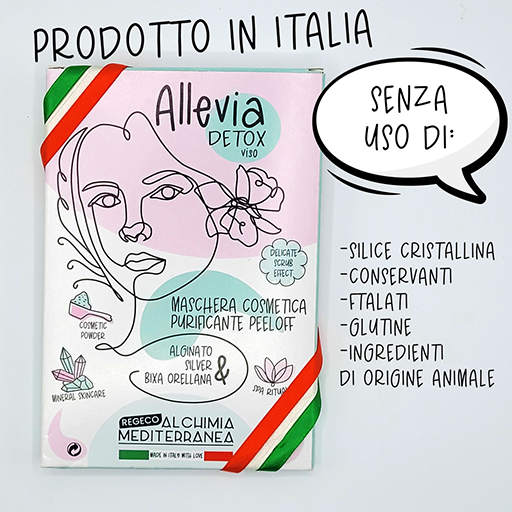 Maschera Allevia Made in Italy