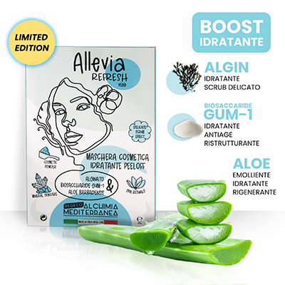 Allevia Refresh -maschera viso idratante