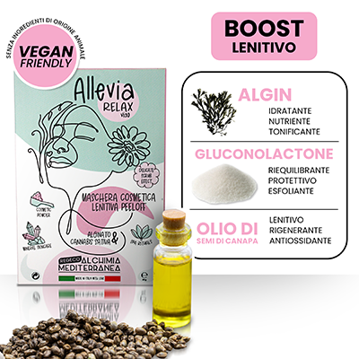 Allevia Relax Maschera viso lenitiva